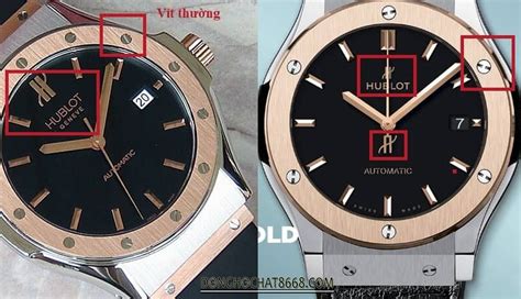 phan biet dong ho hublot that va gia|phân biệt Hublot thật giả.